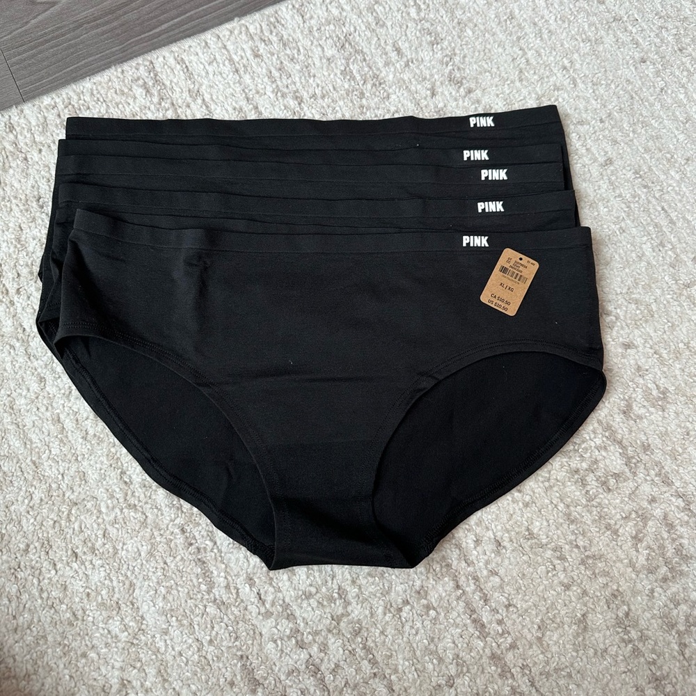 Five Pack Seamless Hipster Underwear- Victoria’s Secret Pink
